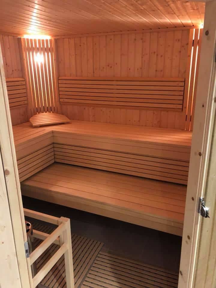 sauna ouvert